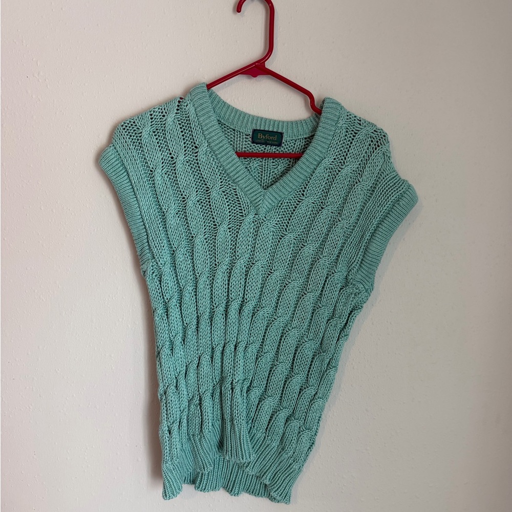 Byford Cable Knit Sweater Vest